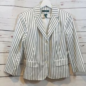 Ralph Lauren | Women's Striped Blazer